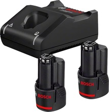 Akude ja laadija komplekt Bosch GBA 12V 2x2.0Ah, GAL 12V-40