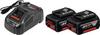 Akude ja laadija komplekt Bosch GBA 18V 2x5.0Ah + GAL 1880 CV, 1600A00B8J