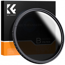 Objektiivifilter K&F Concept B seeria Fader ND2-400, 82 mm, hall