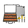 Freesiterade komplekt AWTools AW40514, 35 tk, varre läbimõõt 8 mm