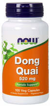 Now Foods Dong Quai 520 mg, 100 kapslit