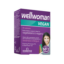 Vitabiotics Wellwoman Vegan, 60 tabletti
