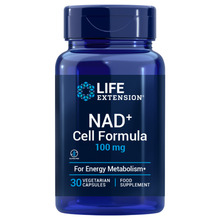 Life Extension NAD+ Cell Formula, 100 mg, 30 kapslit