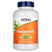 Now Foods lambaläätse (Fenugreek) 500 mg, 250 kapslit