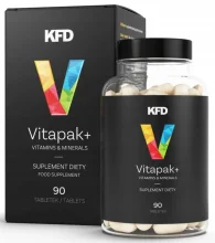 Toidulisand Kfd VitaPak+, 90 tabletti