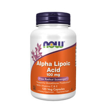 Now Foods Alpha Lipoic Acid 100 mg, 120 veg. kapslit