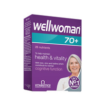 Vitabiotics Wellwoman 70+, 30 tabletti