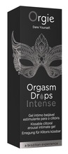 Orgie Orgasm Drops Intense stimuleeriv geel, 30 ml