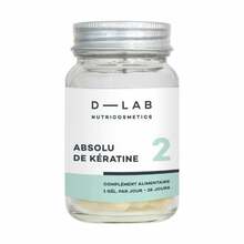 D-Lab Nutricosmetics Absolu De Keratine, 28 kapslit