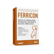 Iconfit Ferricon rauakompleks, 45 kapslit