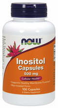 Now Foods inositool 500 mg, 100 kapslit