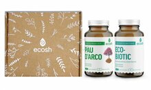 Ecosh toidulisandite komplekt perele: Pau d'Arco N100 + Ecobiotic N90
