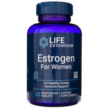 Life Extension östrogeen naistele, 30 tabletti