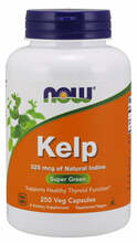 Now Foods Kelp 325 mcg, 250 kapslit
