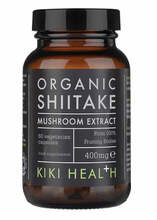 Kiki Health Shiitake Extract 400 mg, 60 kapslit