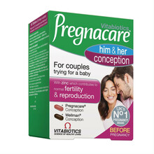 Vitabiotics Pregnacare Him and Her Conception, 60 tabletti