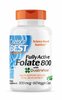 Doctor's Best täisaktiivne foolhape 800 mcg, 60 kapslit
