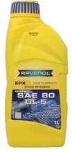 Käigukastiõli Ravenol EPX SAE 80 GL-5, 1 L