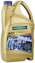 Käigukastiõli Ravenol ATF MATIC TYPE D, 4 L