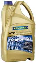 Käigukastiõli Ravenol ATF Dexron VI, 4 L
