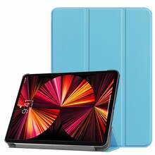 Kaaned iLike Tri-Fold Eco-Leather Stand Case Samsung Galaxy Tab A9 8.7, X110, taevasinine