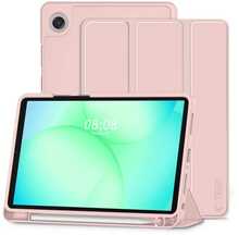 Kaitseümbris TechProtect SmartCase Pen Samsung Galaxy Tab A9/A11 8.7, X110/X115/X133/X135, roosa