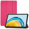 Kaaned iLike Tri-Fold Eco-Leather Stand Lenovo Tab P12 12.7, korallroosa