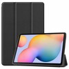 Kaaneümbris Smart Leather Samsung Tab S9 FE Plus, must