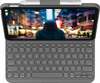 Klaviatuuriga ümbris Logitech Slim Folio iPad 10 gen, 920-011429, hall, UK