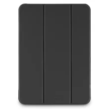 Kaas Hama Fold Clear iPad Pro 13, must, läbipaistev
