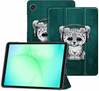 Kate Tech-Protect SmartCase Samsung Galaxy Tab A9+ A11+ Plus 11.0, X210-X236, roheline