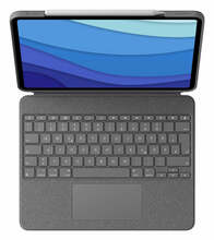 Kaitseümbris klaviatuuriga Logitech Combo Touch, Apple iPad Pro 12.9, hall