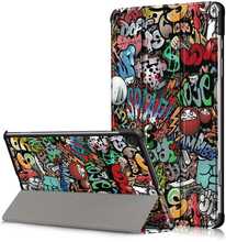 Tahvelarvuti ümbris Smart Leather Samsung Tab A9 Plus 11.0, graffiti