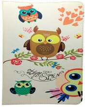 Tahvelarvuti ümbris Greengo Universal Owls Family Case, 9-10