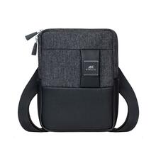 Tahvelarvuti ümbris Rivacase Crossbody 8/8810, must melange