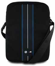 Tahvelarvuti kott BMW Tablet 10, BMTB10COMPVSKL, must, Nylon Blue Stripe