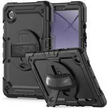Kaitseümbris Tech-Protect Solid360 Samsung Galaxy Tab A9 8.7, must