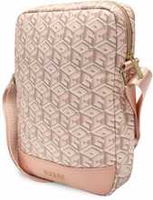Tahvelarvuti kott Guess GCube Stripes 10, GUTB10HGCFSEP, roosa