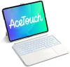 Klaviatuur Inateck Ace Touch iPad 13, QWERTZ, valge