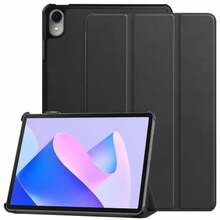Ümbris iLike Tri-Fold Eco-Leather Stand Case Samsung Galaxy Tab S7 FE 12.4, must