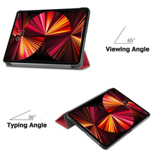 Kaaned iLike Tri-Fold Galaxy Tab A9 8.7, X110, korallroosa