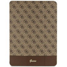 Tahvelarvuti ümbris Guess 4G Stripe Allover Apple iPad Pro 12.9, GUFCP12PS4SGW, pruun