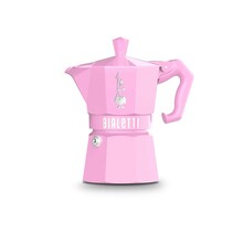 Kohvikeetja Bialetti Moka Exclusive 3T, 3 tassi, pastellroosa
