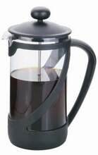 Presskohvikann Asi Collection Gulfi S, 0.35 L, läbipaistev/must