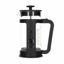 Presskann Bialetti French Press Smart, 0.35 L, läbipaistev/must