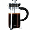Kohvikann Melitta French Press Premium, 1 L, must/roostevaba teras/läbipaistev