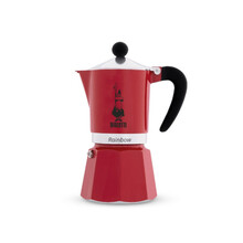 Moka kohvikann Bialetti Rainbow 1TZ, punane, 60 ml