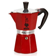 Moka kohvikann Bialetti Moka Express, 6 tassi, punane
