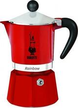 Kohvikann Bialetti Rainbow, 6 tassi, punane, 0.3 L