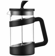 Kohvikann King Hoff KH-1397, 0.35 L, läbipaistev/must